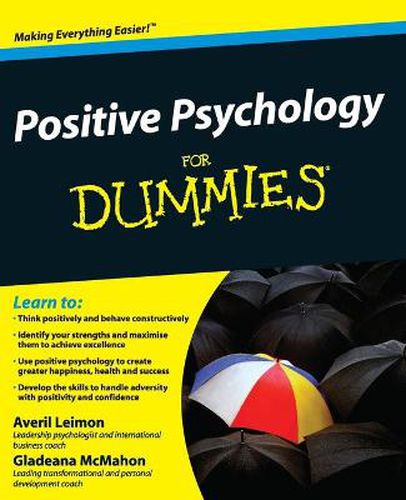 Cover image for Positive Psychology For Dummies