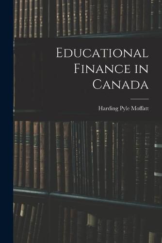 Cover image for Educational Finance in Canada