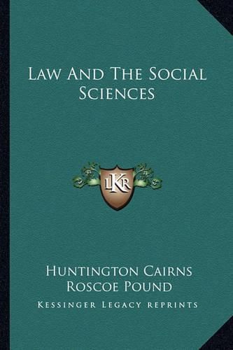 Law and the Social Sciences