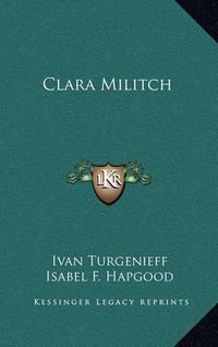 Cover image for Clara Militch