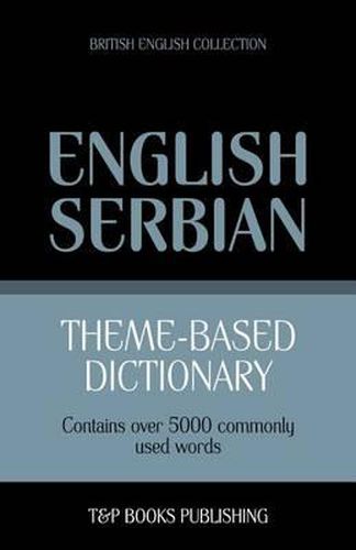 Cover image for Theme-based dictionary British English-Serbian - 5000 words