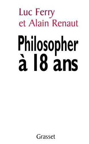 Cover image for Philosopher a 18 ans