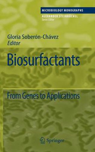 Cover image for Biosurfactants: From Genes to Applications
