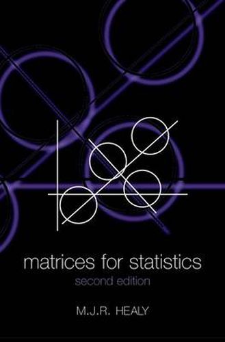 Cover image for Matrices for Statistics