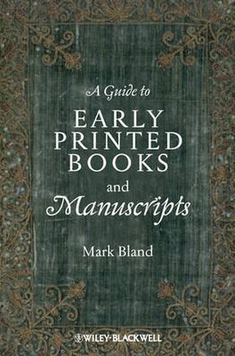 Cover image for A Guide to Early Printed Books and Manuscripts