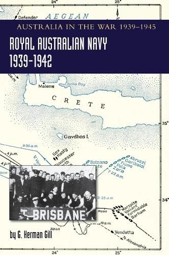 Cover image for ROYAL AUSTRALIAN NAVY 1939-1942 Volume 1: Australia in the War of 1939-1945