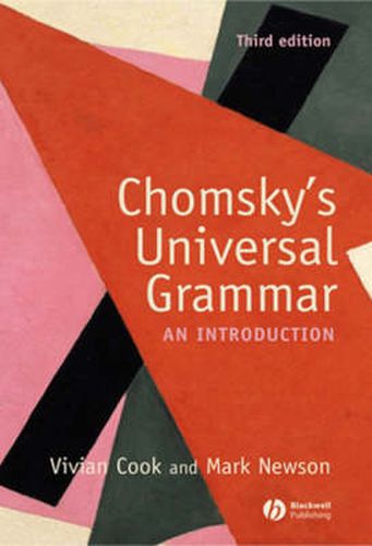 Cover image for Chomsky's Universal Grammar: An Introduction