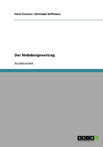 Cover image for Der Webdesignvertrag