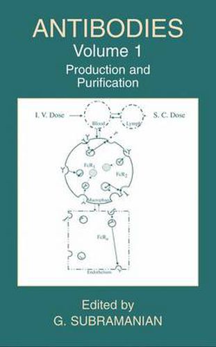 Cover image for Antibodies: Volume 1: Production and Purification