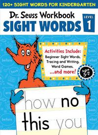 Cover image for Dr. Seuss Sight Words Level 1 Workbook