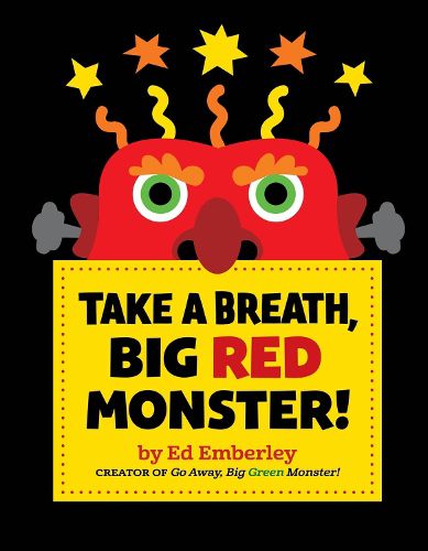 Cover image for Take a Breath, Big Red Monster!