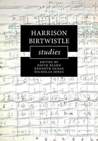 Cover image for Harrison Birtwistle Studies