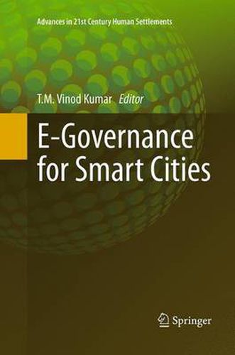 Cover image for E-Governance for Smart Cities