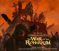 Cover image for The Art of The Lord of the Rings: The War of the Rohirrim