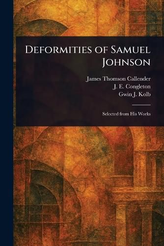 Cover image for Deformities of Samuel Johnson