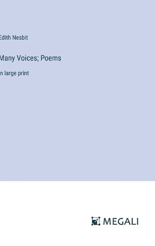 Cover image for Many Voices; Poems