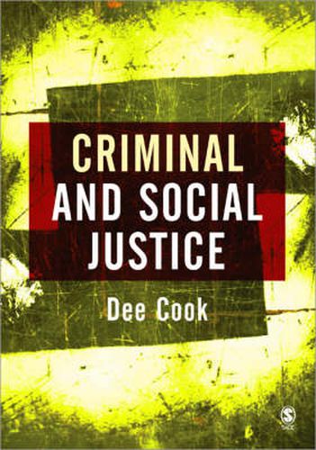 Cover image for Criminal and Social Justice