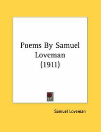 Cover image for Poems by Samuel Loveman (1911)