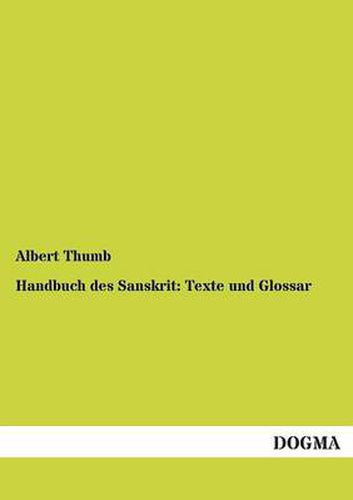 Cover image for Handbuch des Sanskrit: Texte und Glossar