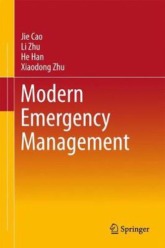 Cover image for Modern Emergency Management