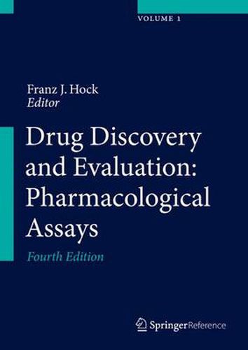 Cover image for Drug Discovery and Evaluation: Pharmacological Assays