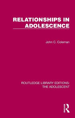 Relationships in Adolescence