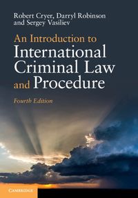 Cover image for An Introduction to International Criminal Law and Procedure