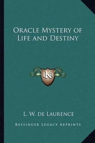 Cover image for Oracle Mystery of Life and Destiny
