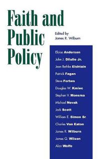 Cover image for Faith and Public Policy