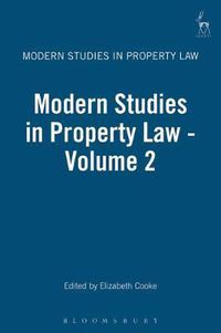 Cover image for Modern Studies in Property Law