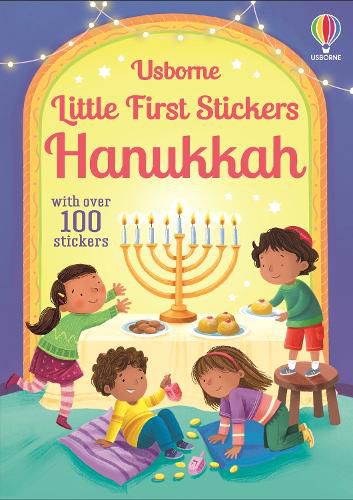 Cover image for Little First Stickers Hanukkah