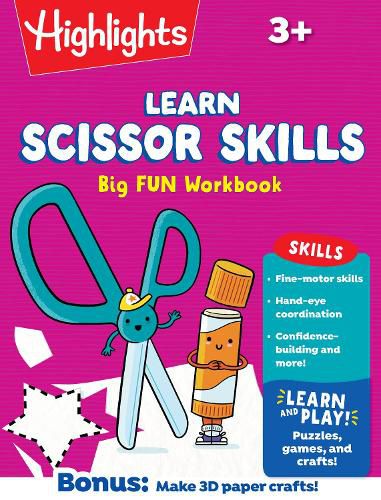 Cover image for Learn Scissor Skills Big Fun Workbook