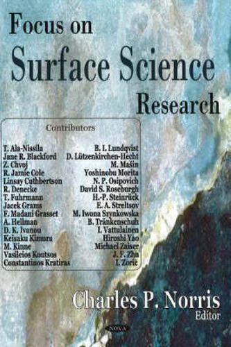 Cover image for Focus on Surface Science Research