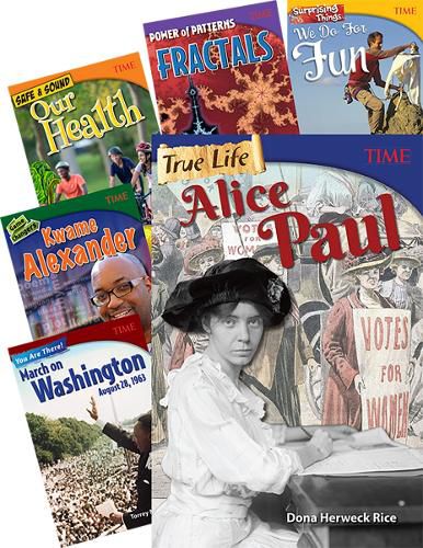 Cover image for TIME Informational Text Grade 8 Set 3, 6-Book Set