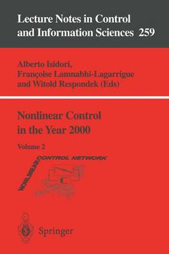 Cover image for Nonlinear Control in the Year 2000: Volume 2
