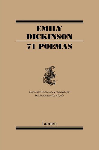 Cover image for 71 poemas (Emily Dickinson) (Edicion bilinguee)