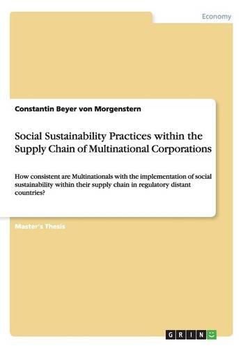 Cover image for Social Sustainability Practices Within the Supply Chain of Multinational Corporations