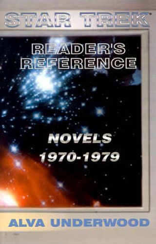 Cover image for Star Trek Reader's Reference: Novels 1970-1979