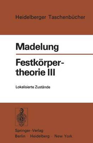 Cover image for Festkorpertheorie