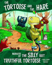 Cover image for Tortoise and Hare, Narrated by Silly but Truthful Tortoise (Other Side of Fable)