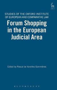 Cover image for Forum Shopping in the European Judicial Area