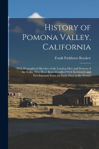 Cover image for History of Pomona Valley, California