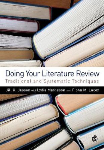 Cover image for Doing Your Literature Review: Traditional and Systematic Techniques
