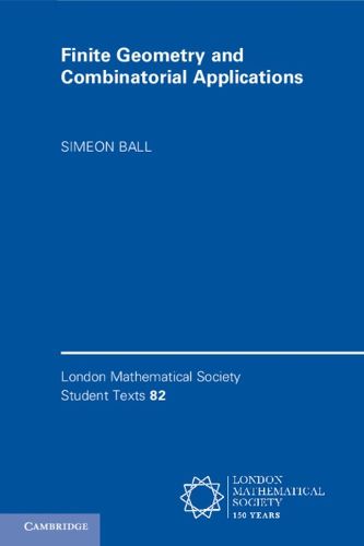 Cover image for Finite Geometry and Combinatorial Applications