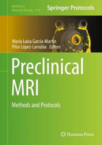 Cover image for Preclinical MRI: Methods and Protocols