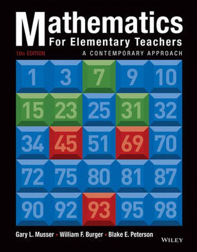 Cover image for Mathematics for Elementary Teachers - A Contemporary Approach, Tenth Edition