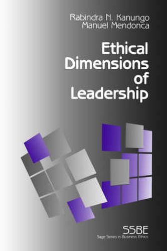 Cover image for Ethical Dimensions of Leadership