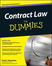 Cover image for Contract Law For Dummies