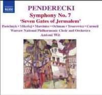 Cover image for Penderecki Symphony 7 Seven Gates Of Jerusalem