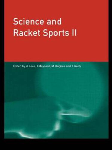 Cover image for Science and Racket Sports II